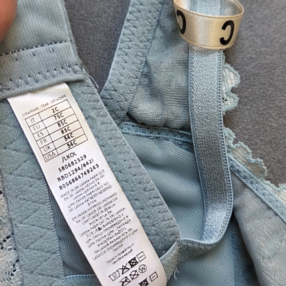 NWOT Intimissimi Gioia Pretty Flowers Underwire Bra 34C - Picture 8 of 8